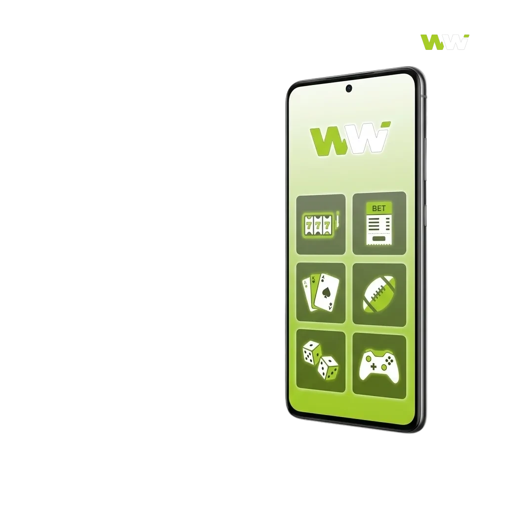 Screenshot of WinWin Android betting app with live odds, casino games, and installation steps for users in Bangladesh