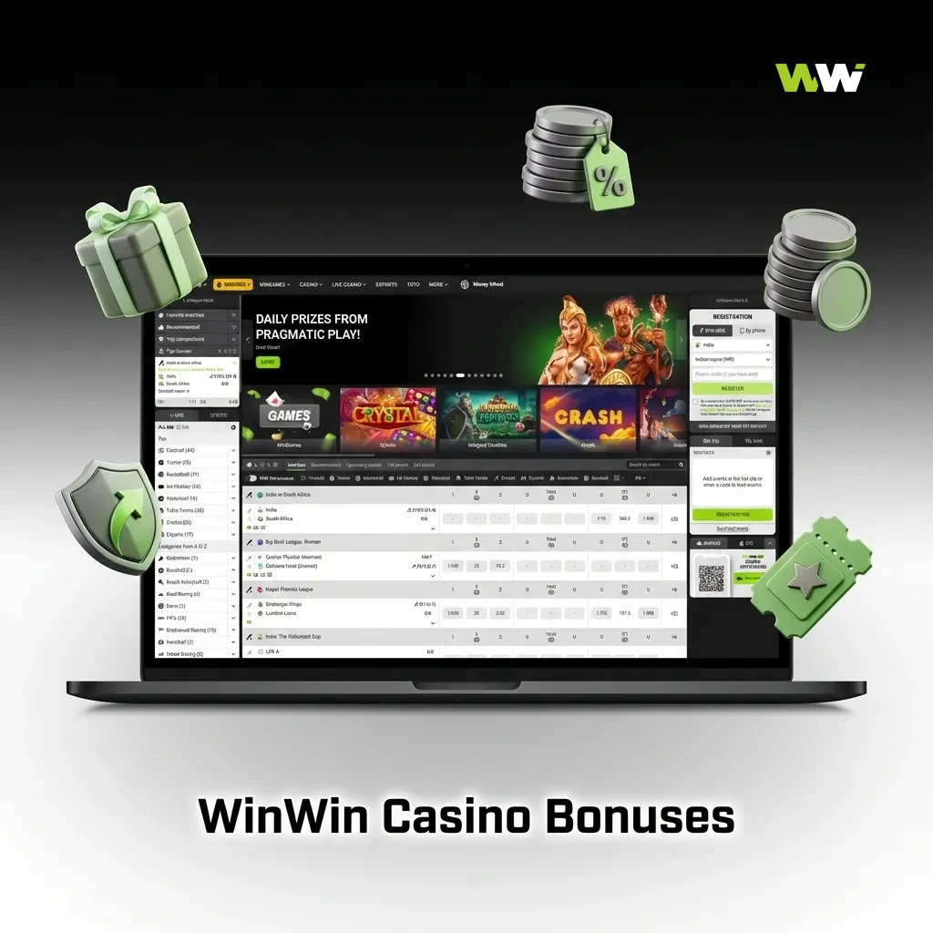 WinWin Casino bonuses overview for Bangladeshi players with welcome, reload, free spins, cashback, and tournaments